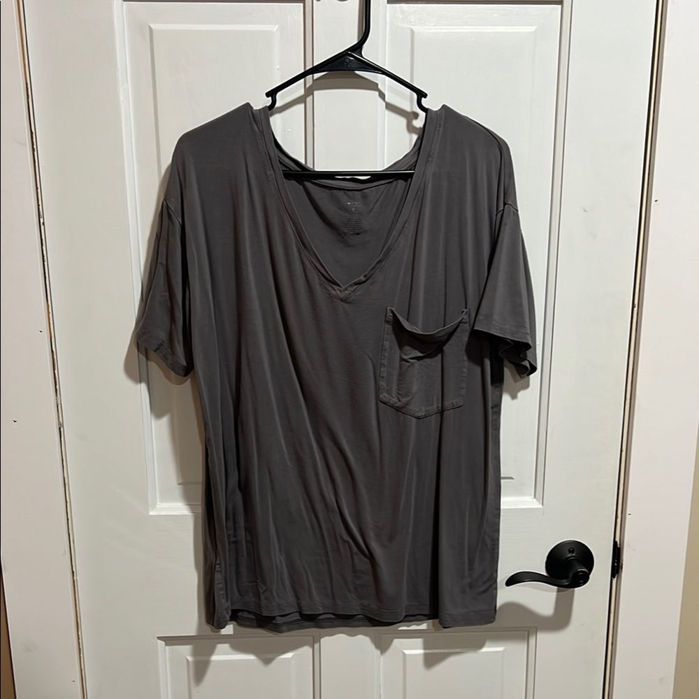 Kyte BABY Gray Short Sleeve Tee Relaxed Fit